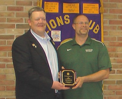 2011 Citizen of the Year, Chad Bedwell - Hartford Michigan